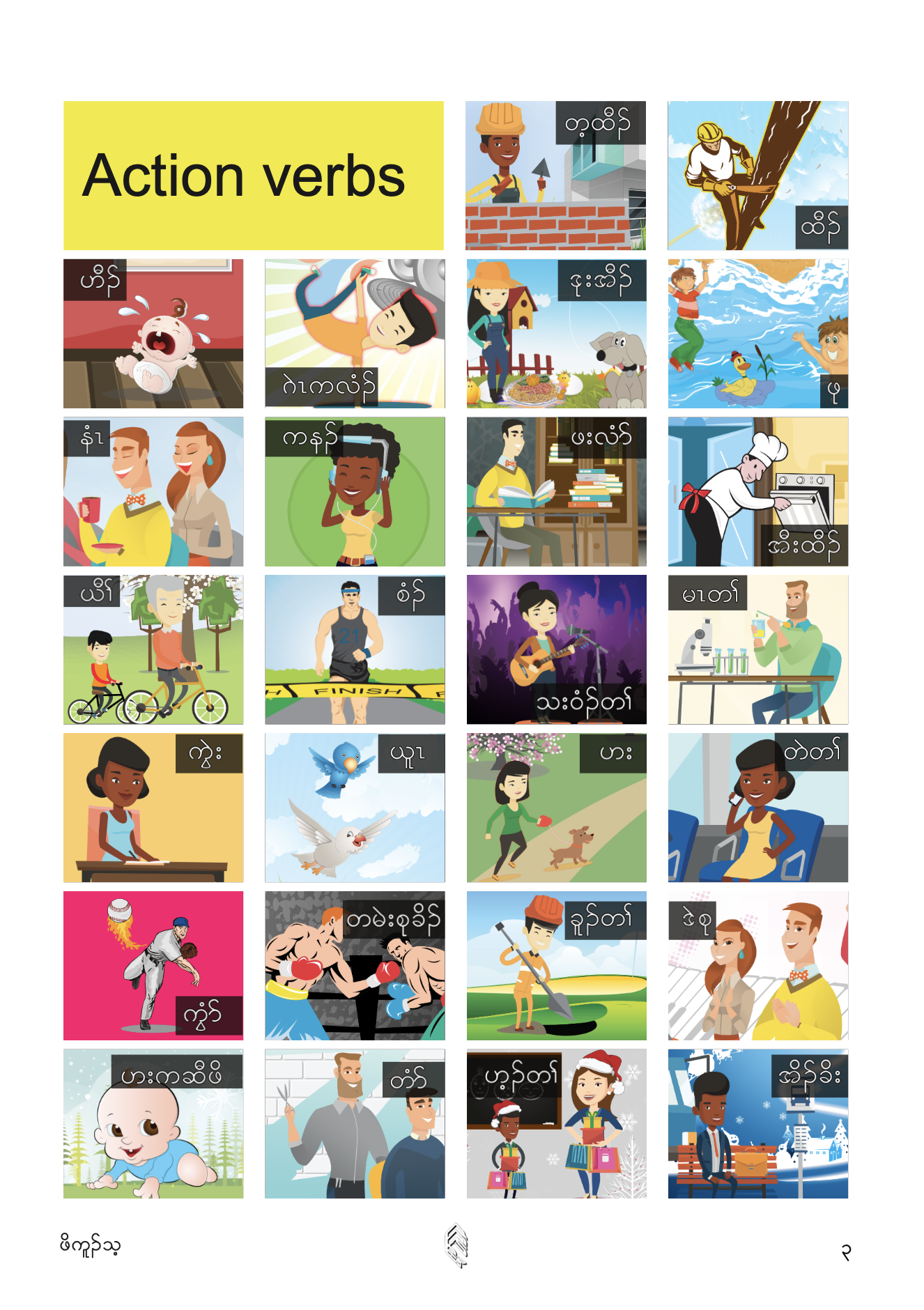 Action Verbs – POEKOOTHAY
